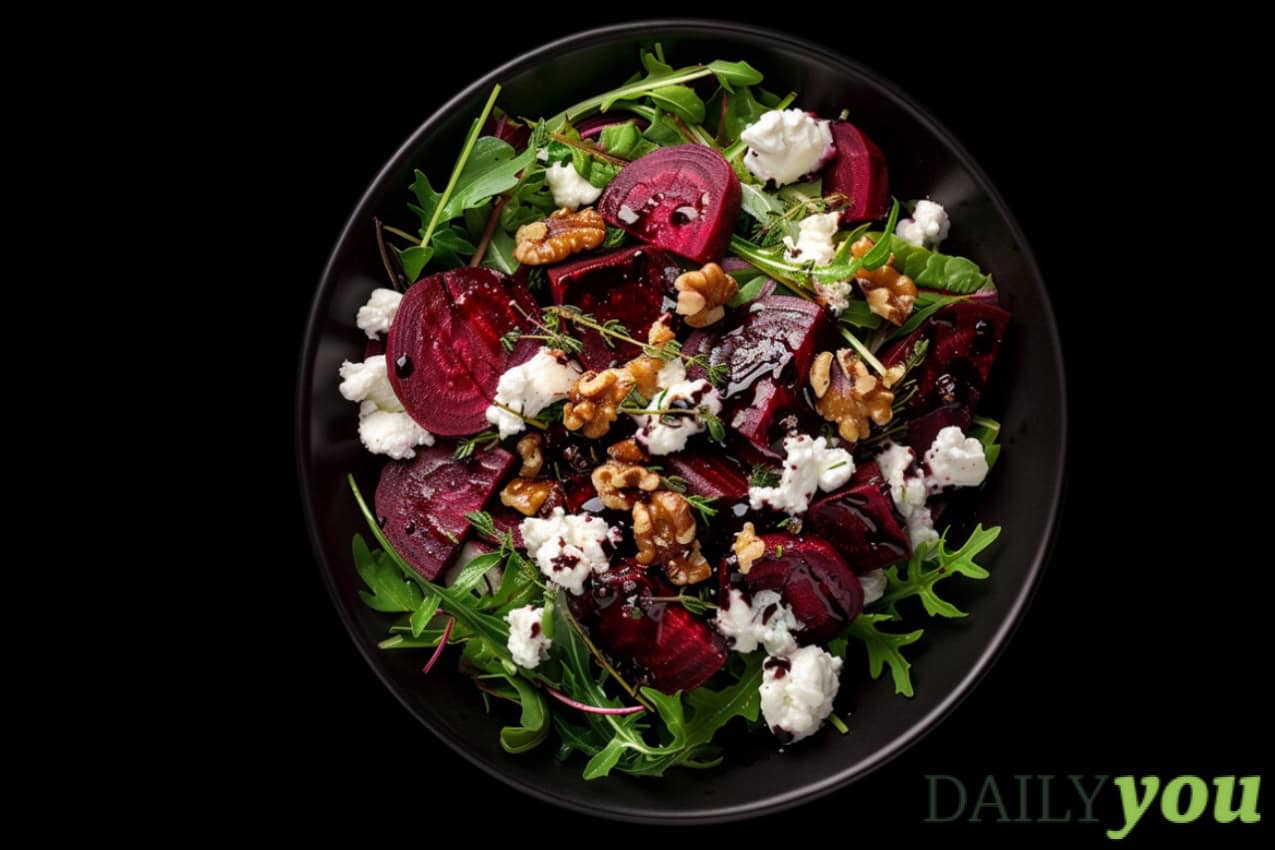 Rote Bete Ziegenkäse Salat