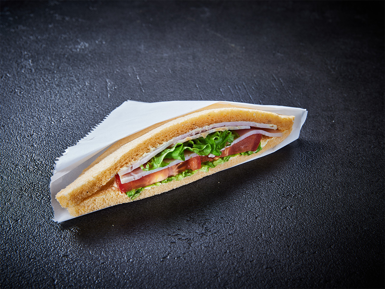 Tramezzini 4er - Pute, Käse + Tomaten