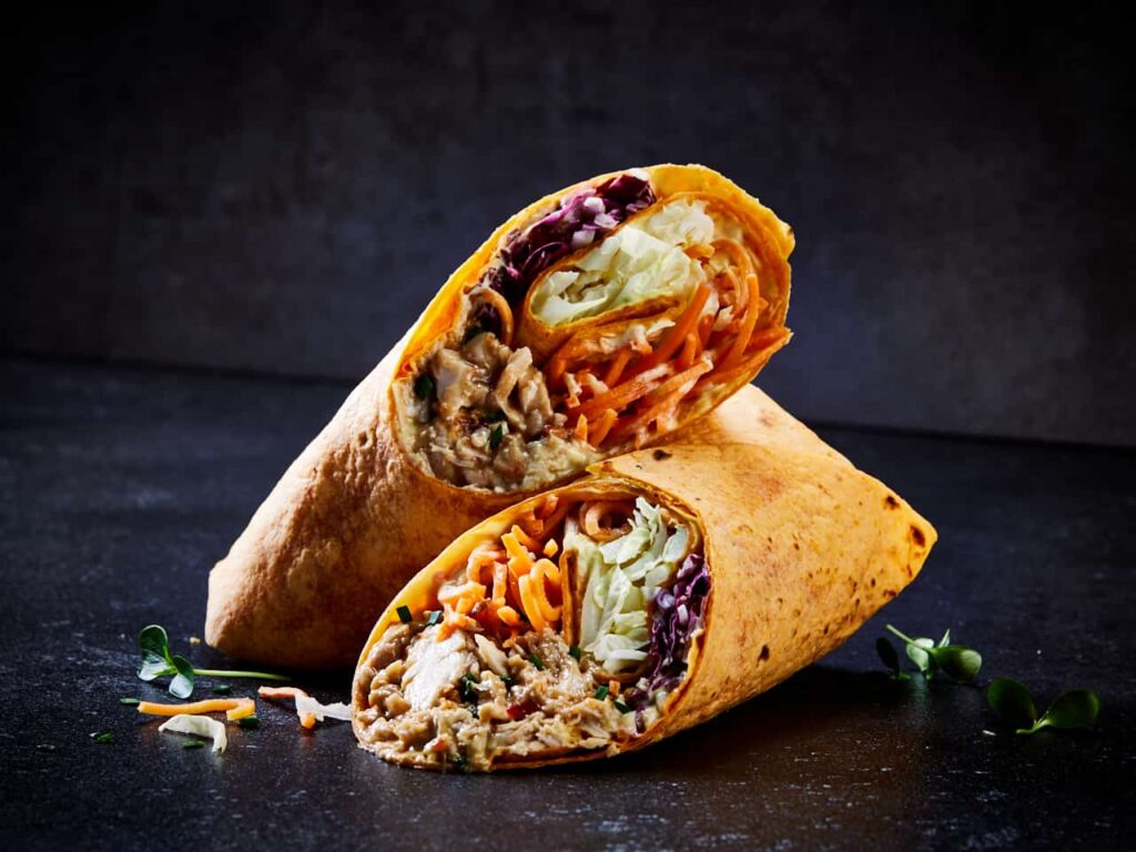 Wrap Crunchy Chicken Mango 4er