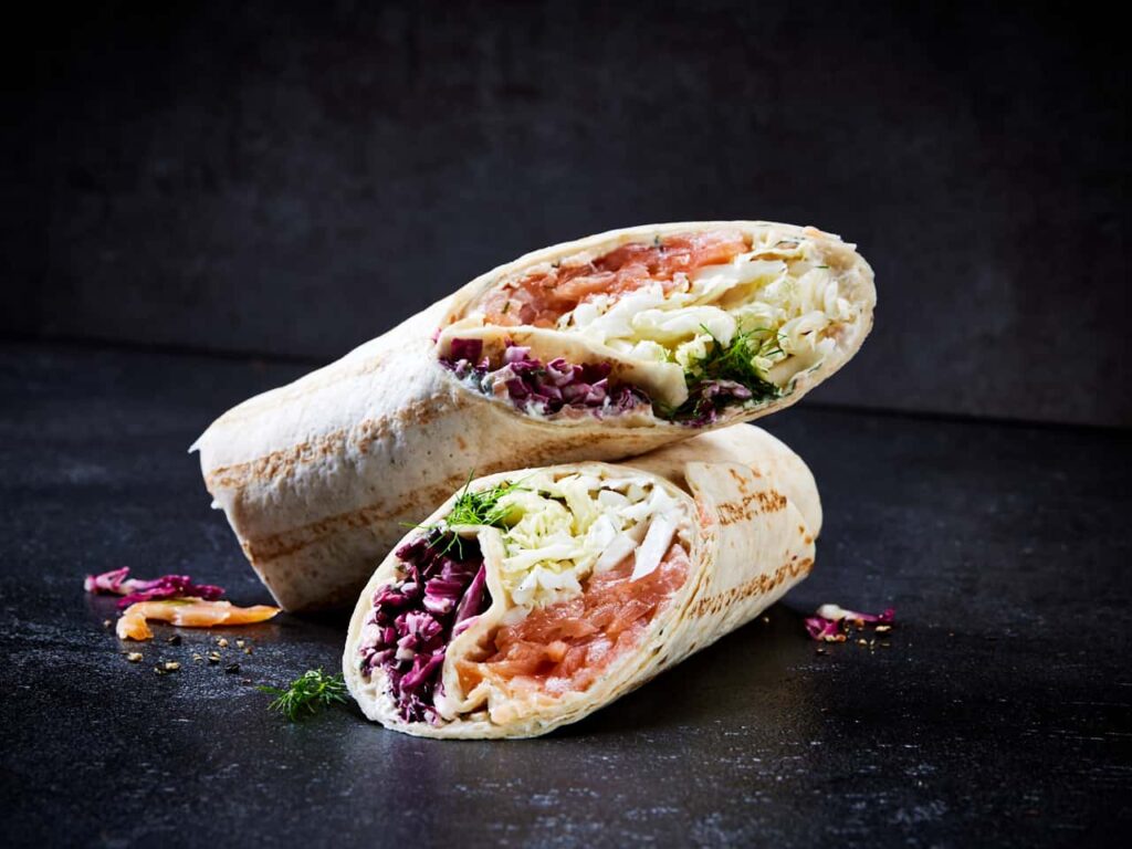 Wrap Graved Lachs 4er