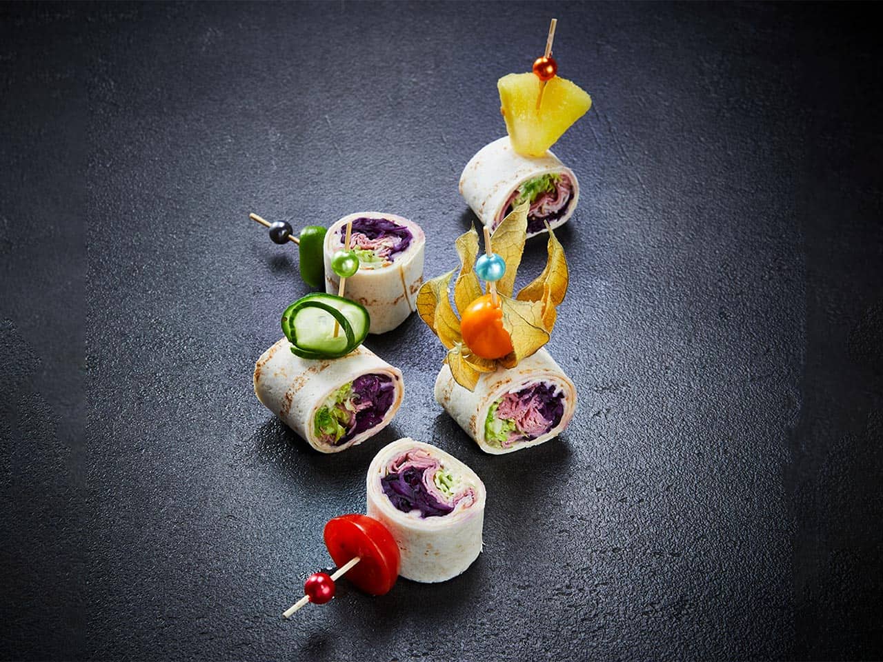 Wrap Snack Platte Deluxe