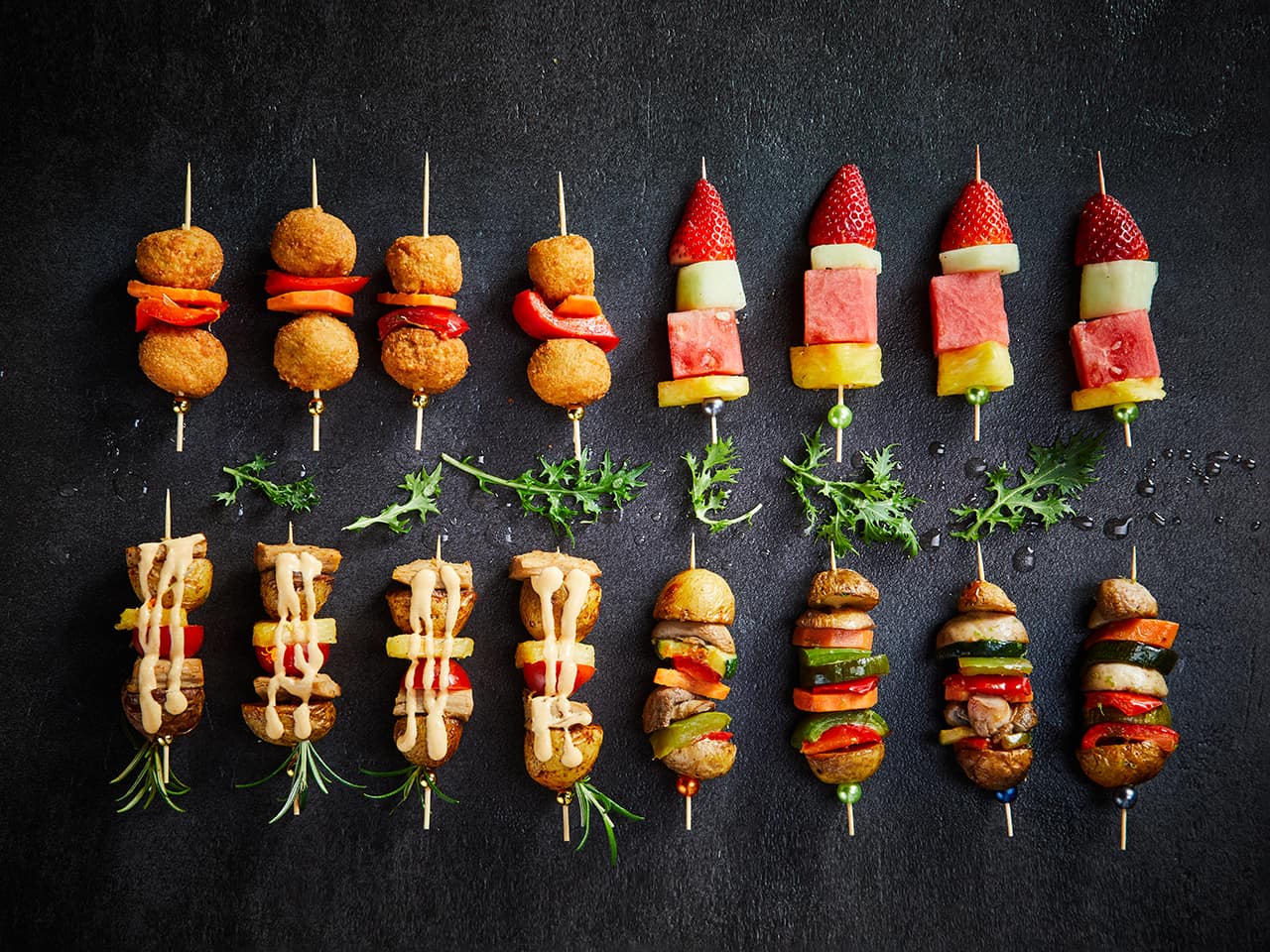 Spieß-Variation Vegan