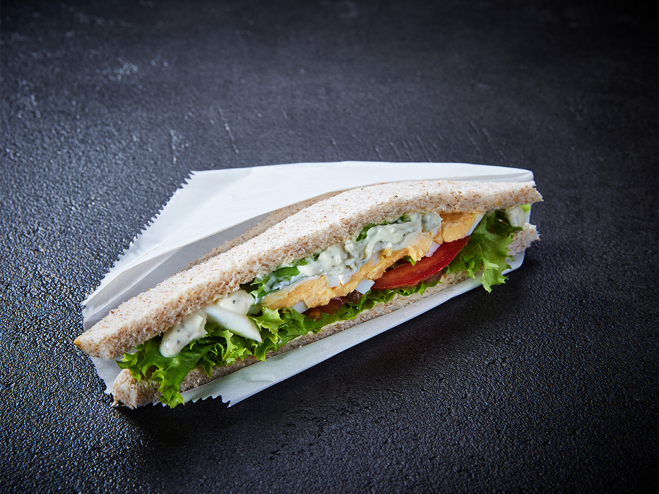 Tramezzini 4er - Ei, Kresse + Remoulade