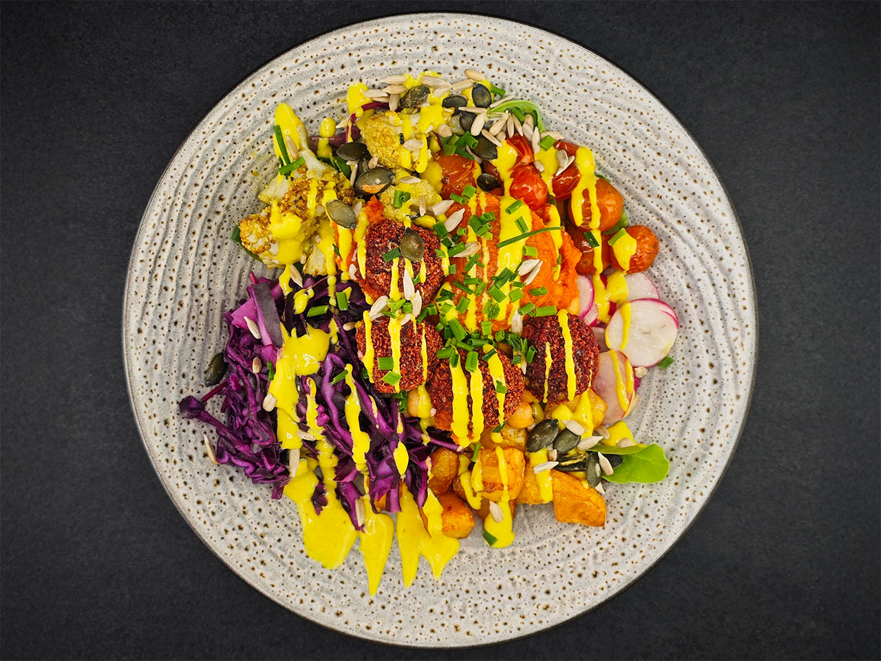 Funky Falafel Bowl