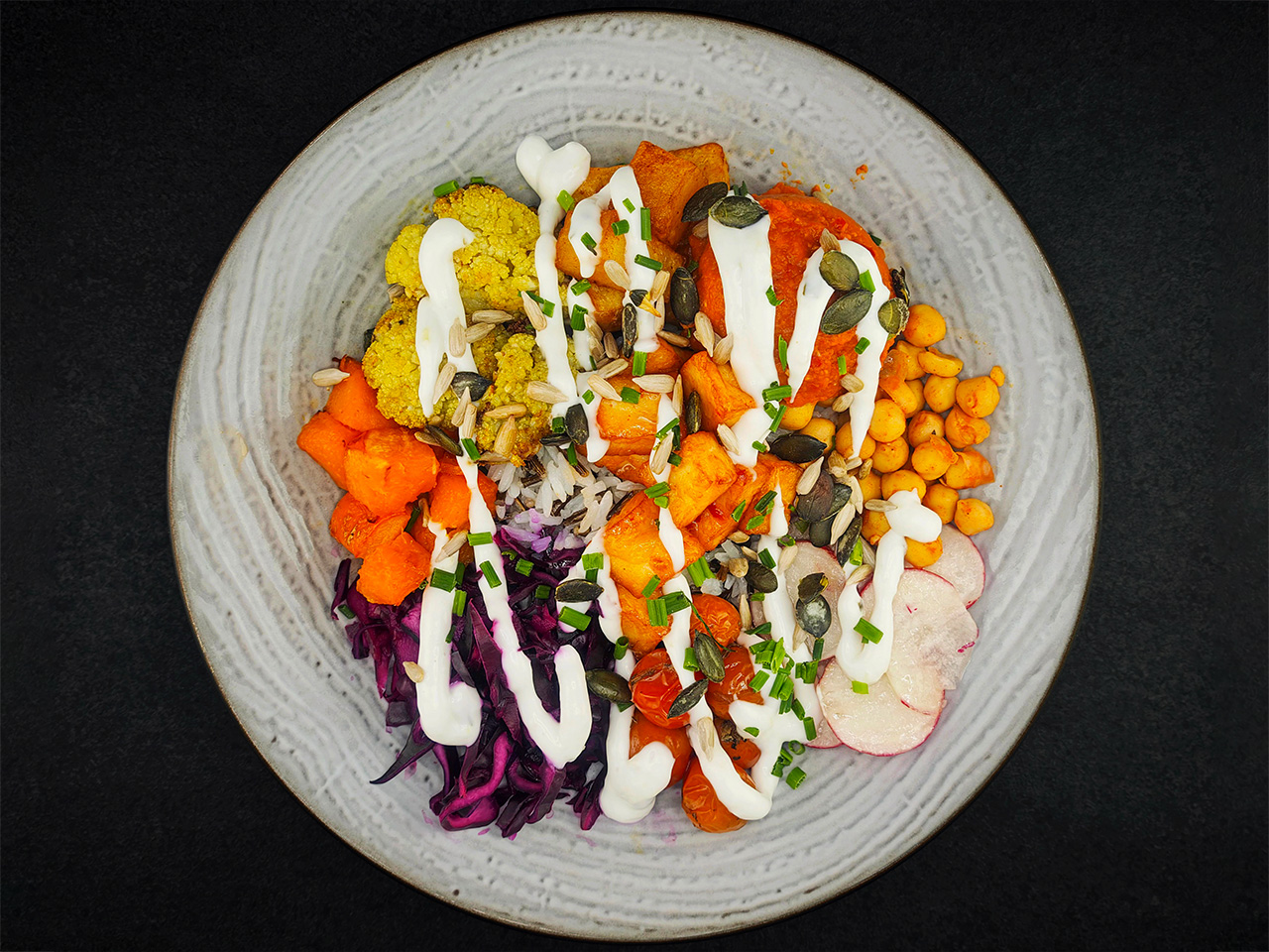 Sweet Halloumi Bowl