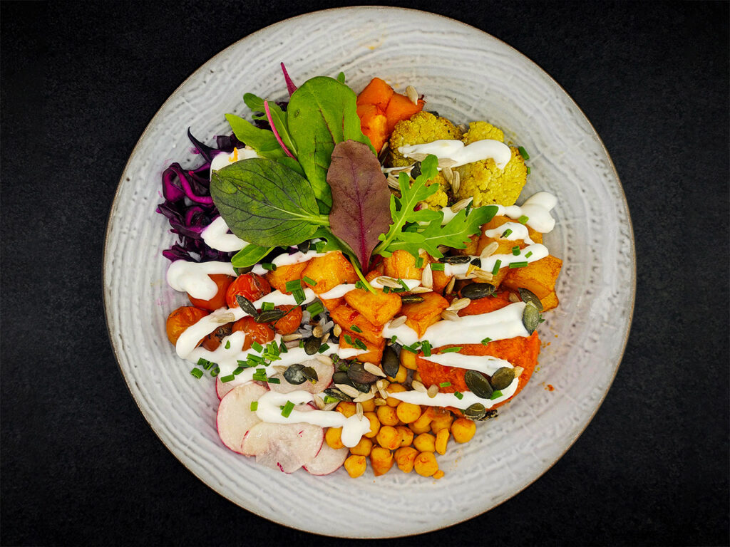 Sweet Halloumi Salat