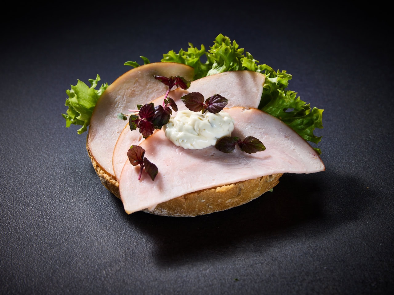 Brötchen mit Putenbrust (halbes) - 4er