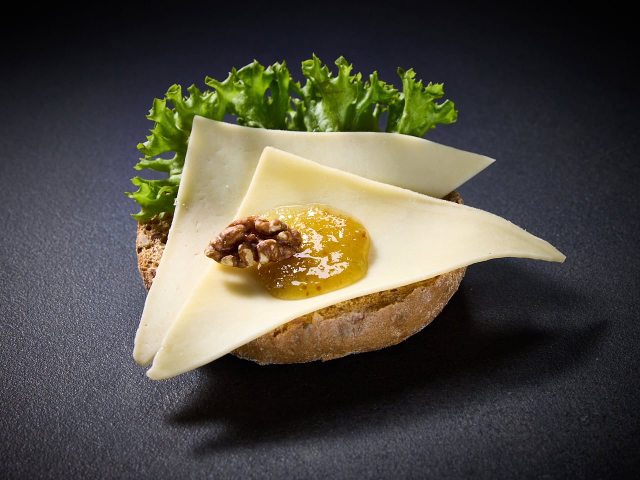 Brötchen mit Gouda (halbes) - 4er