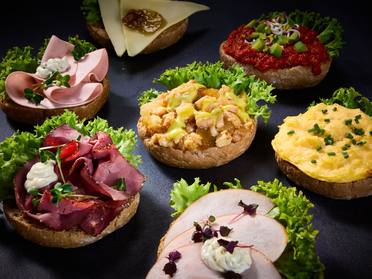 Halbe Brötchen Mixed Variation 20er