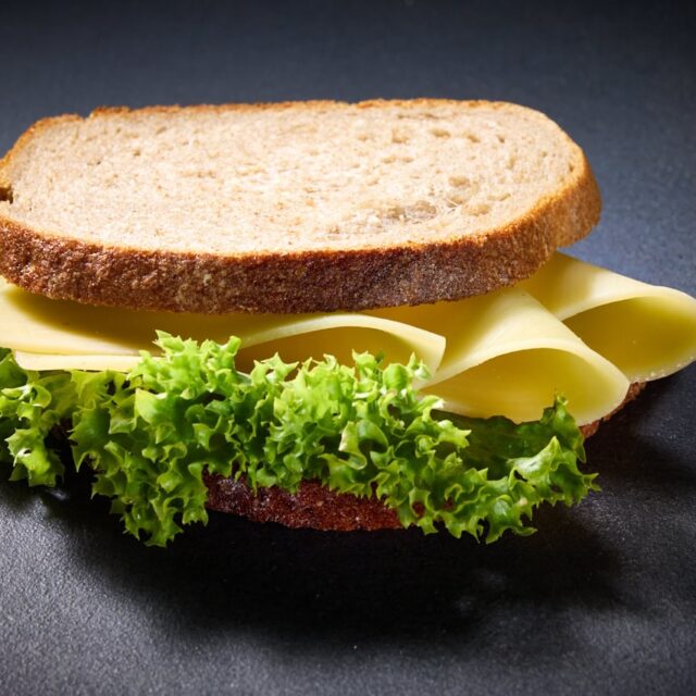 Roggenbrotstulle mit Géramont 4er