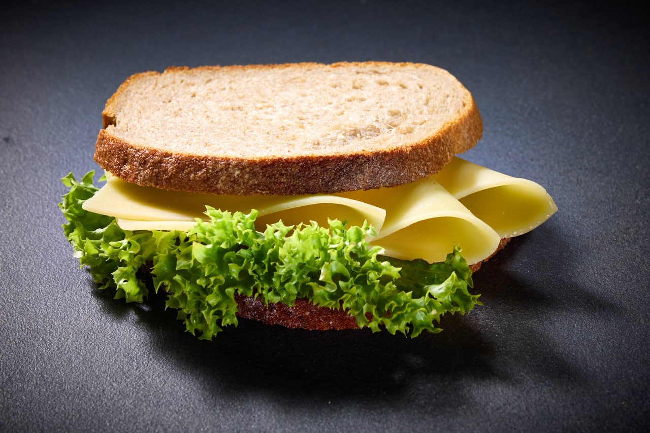 Roggenbrotstulle mit Géramont 4er