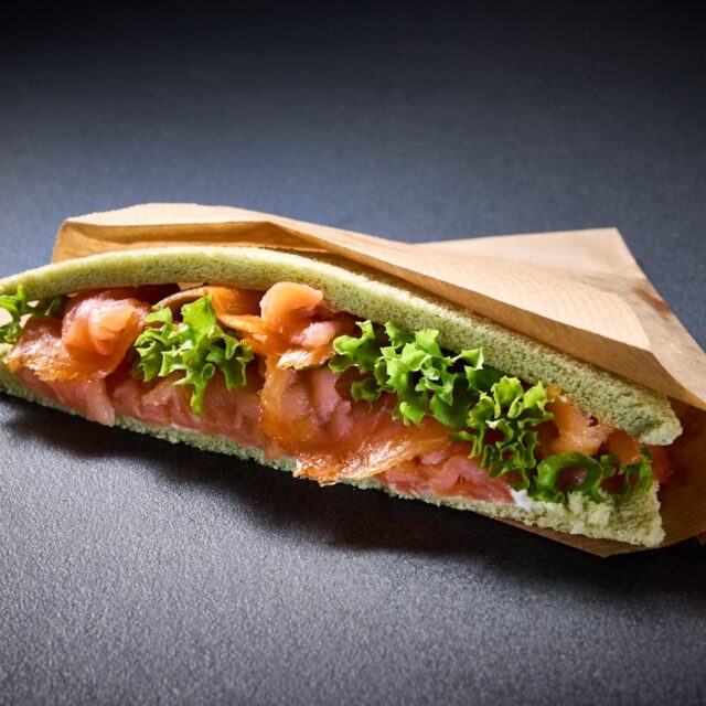 Tramezzini - Lachs mit Meerrettich 4er