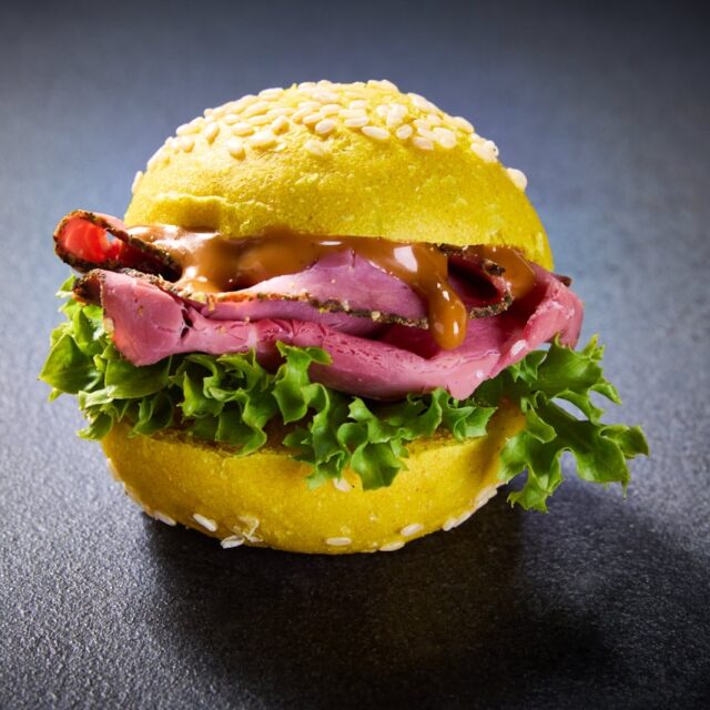 Mini Burger - Pastrami 10er