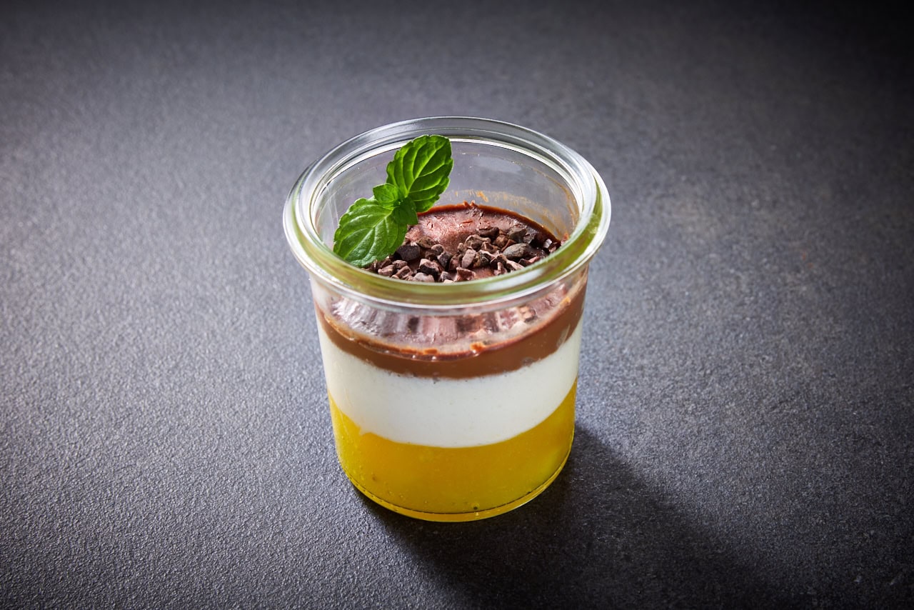 Vegan Sweet Cocos feat Pineapple im Glas