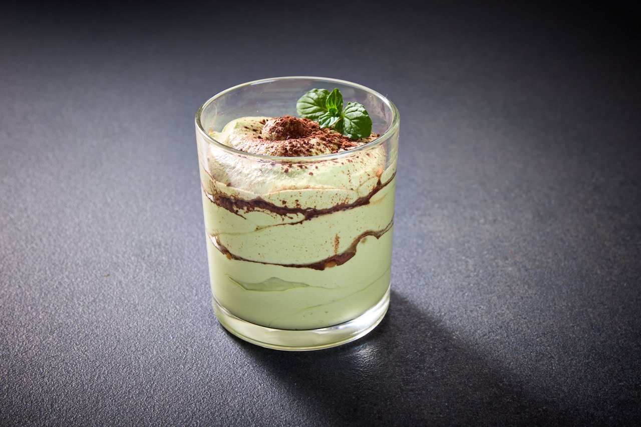 Matcha Tiramisu im Glas