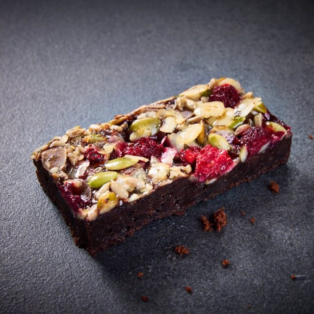 Himbeer-Brownie glutenfrei - 4er