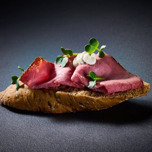 Crostini bites geröstet - Pastrami 10er