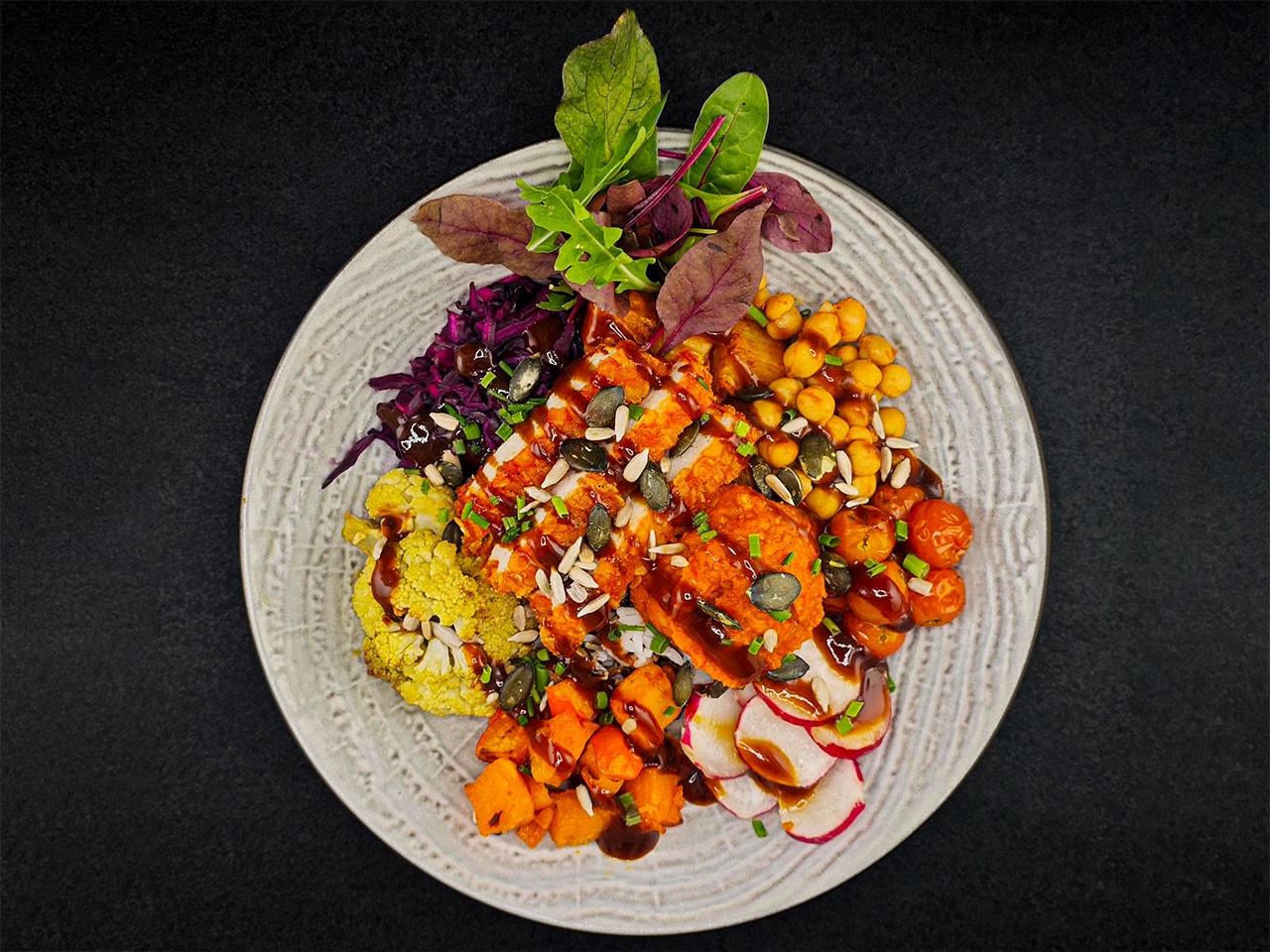 _Korean Chicken Salat